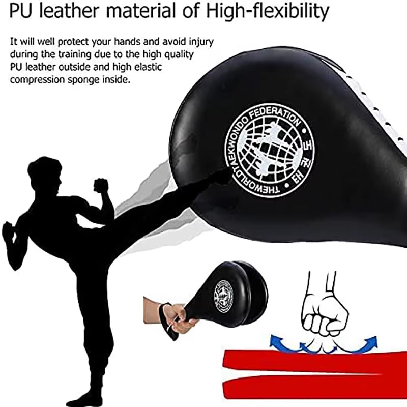 1Pc /2Pcs/4Pcs Taekwondo Kick Pads, Kicking Target Pads Punching Paddles for Tae Kwon Do Karate Kickboxing Martial Arts Training