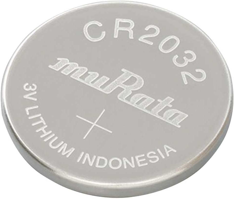 CR2032 Battery DL2032 ECR2032 3V Lithium Coin Cell (100 Batteries)