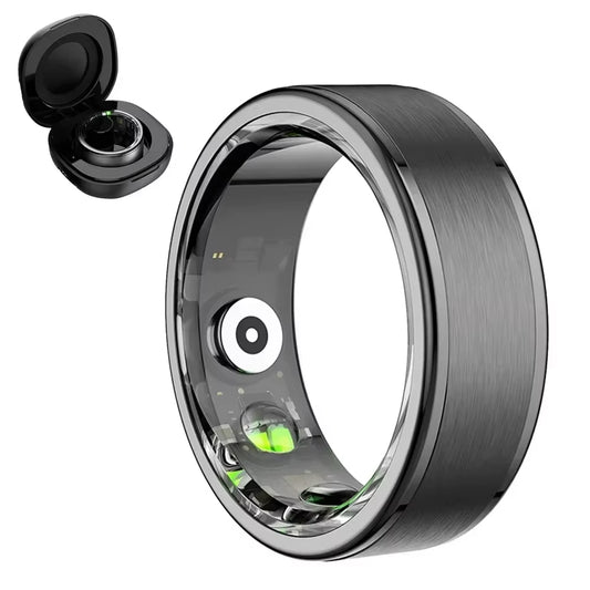 R03 Smart Ring Sleep Health Monitoring IP68 & 3ATM Waterproof Multi Sports for IOS and Android Men Women Smart Ring